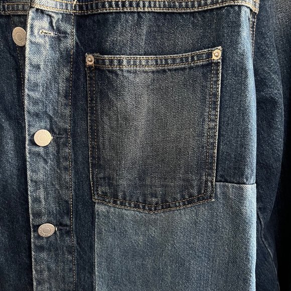 Calvin Klein Denim Patchwork Jacket - Picture 3 of 5